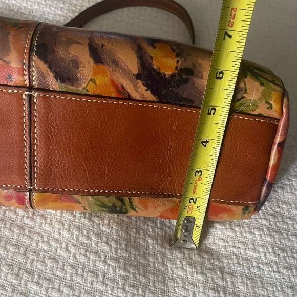 Patricia Nash hand bag floral leather - Picture 8 of 9